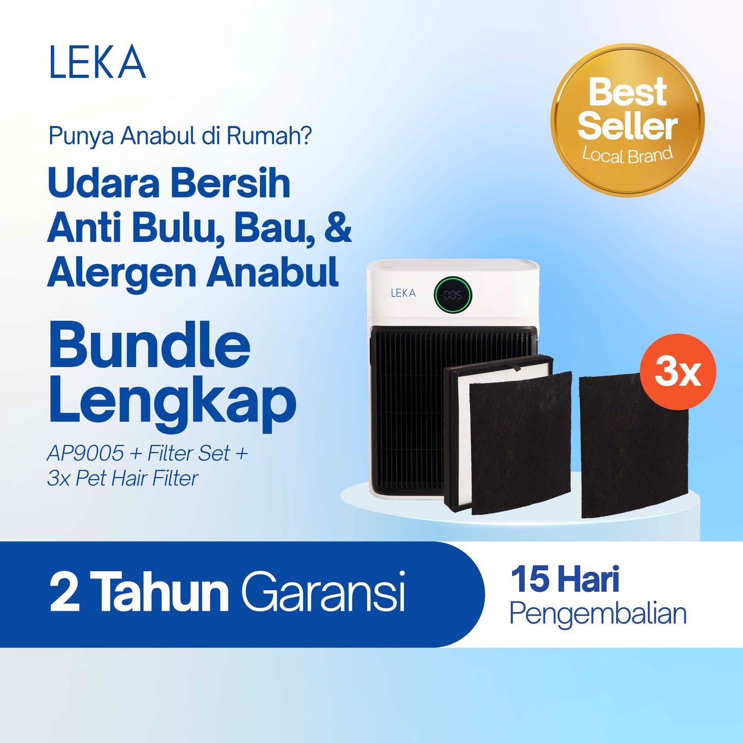 LEKA AP9005 Pet Air Purifier