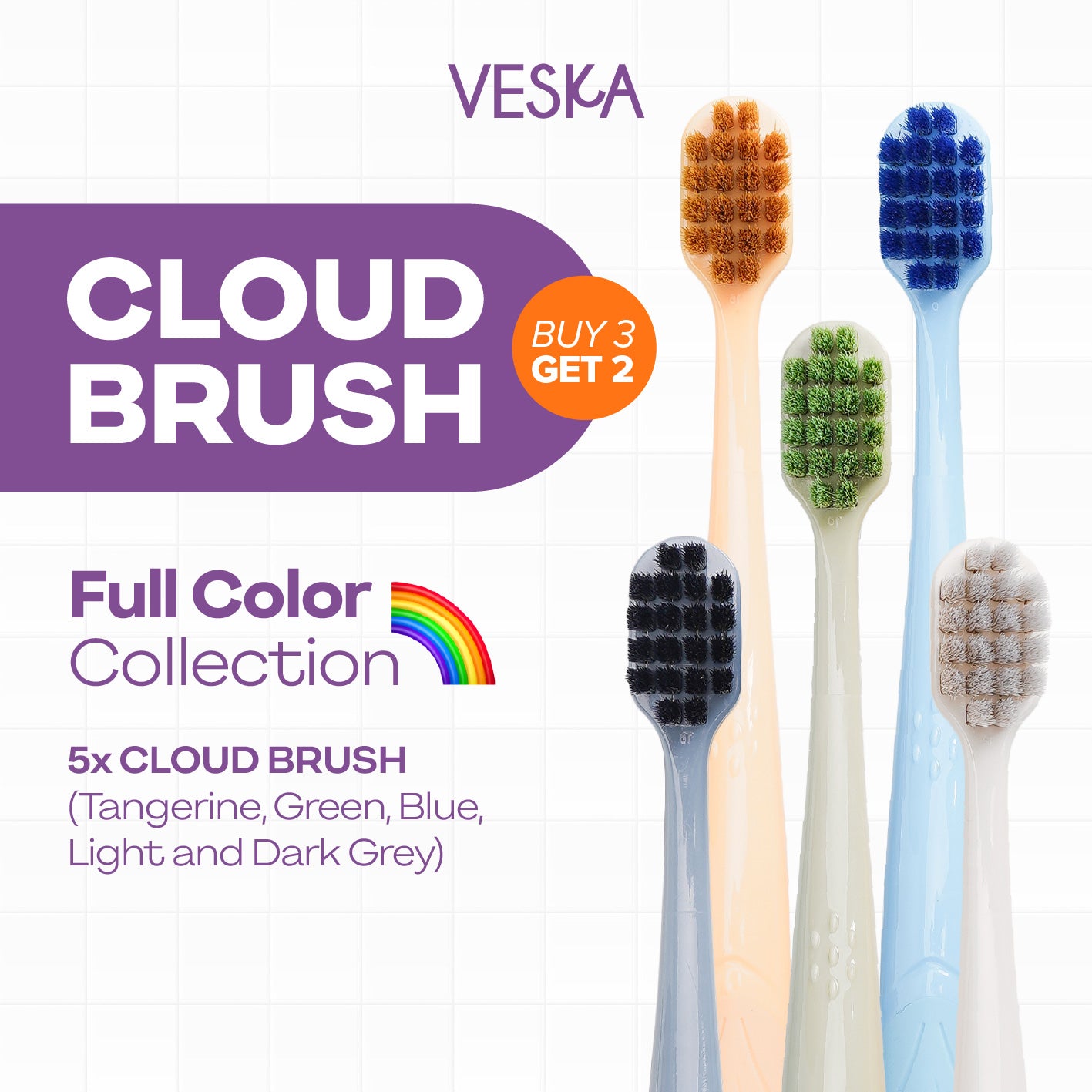 Veska by LEKA Cloud Brush