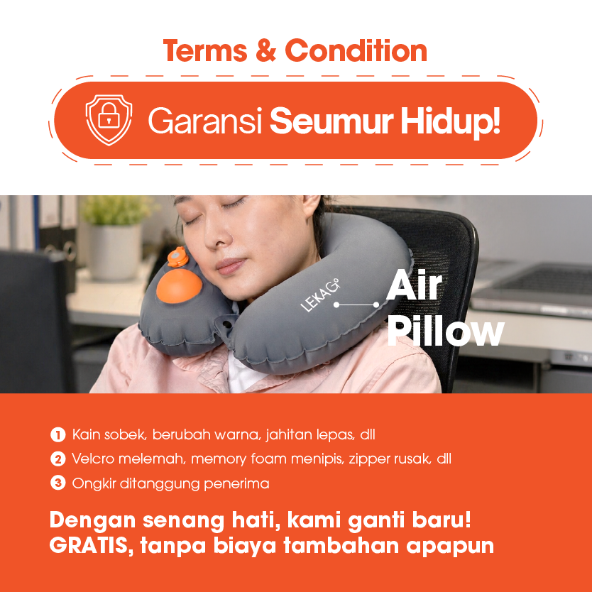 LEKA Go! Air Pillow