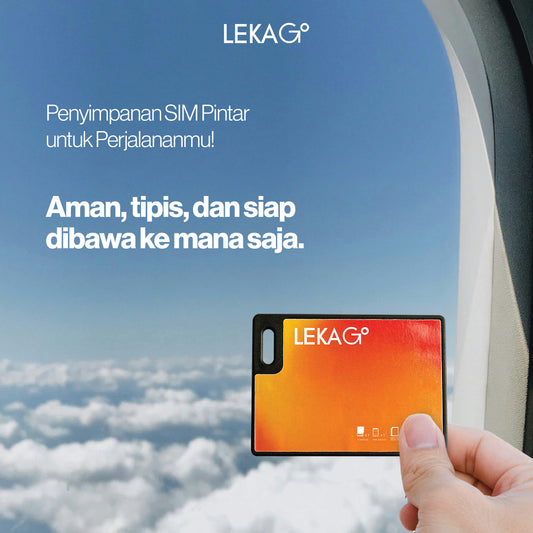 LEKA Go! Sim Card Holder