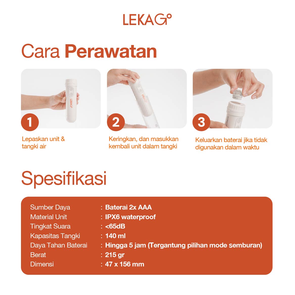 LEKA Go! Popo Sprayer
