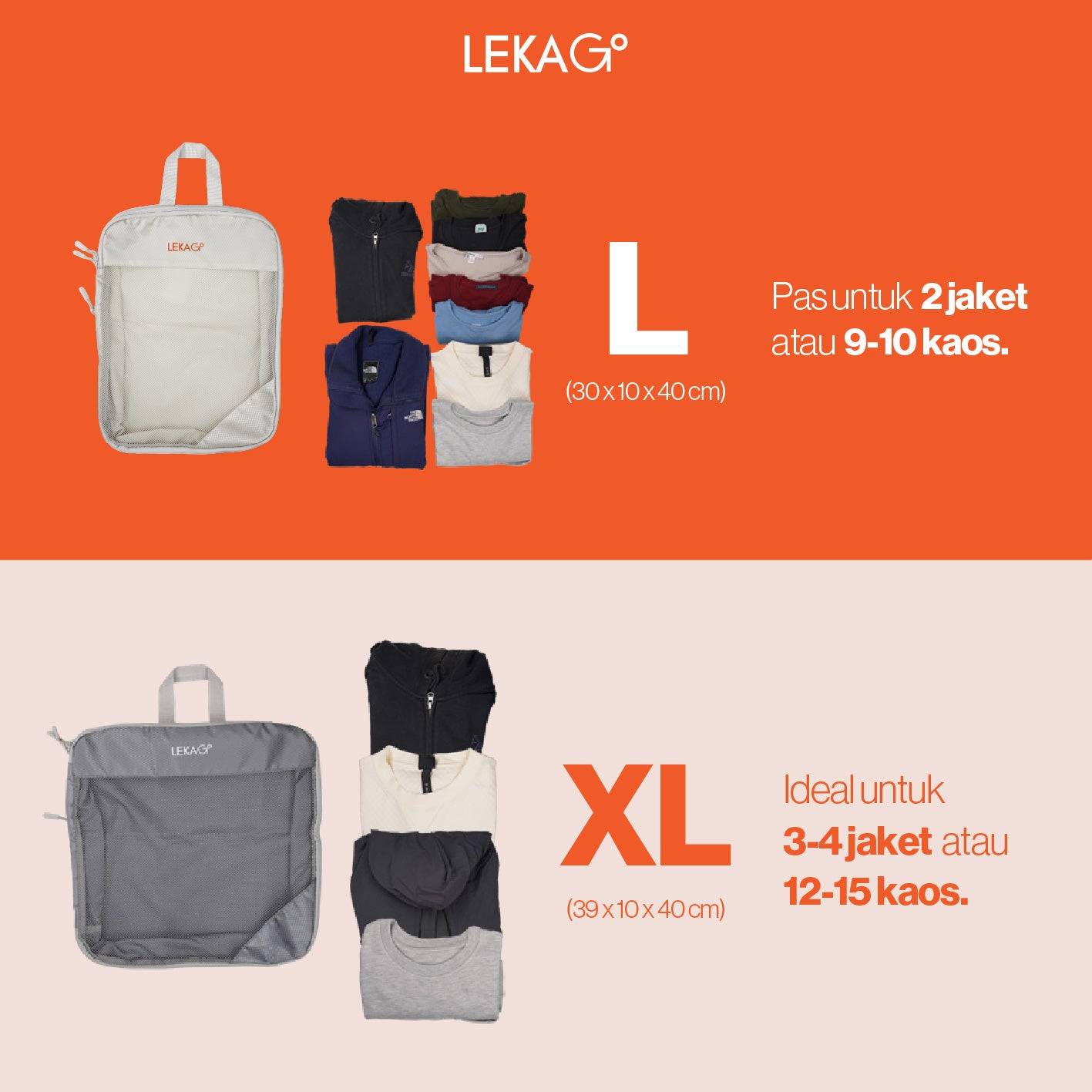 LEKA Go! Space Organizer