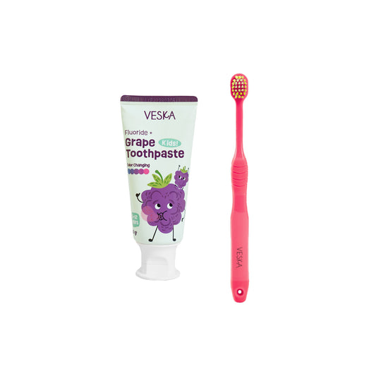 Veska by LEKA Smile Booster Kids Toothpaste Grape (6-12 Years)