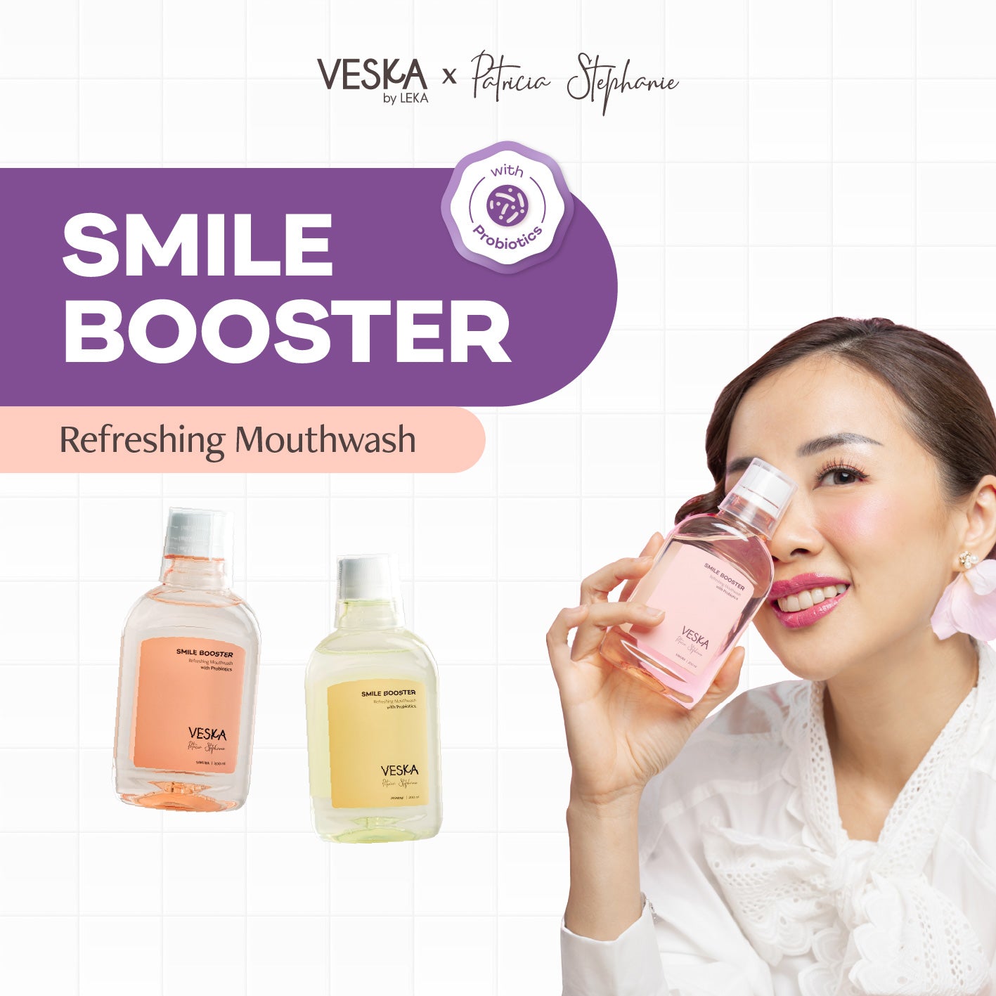 Veska by LEKA Mouthwash  x Patricia Stephanie