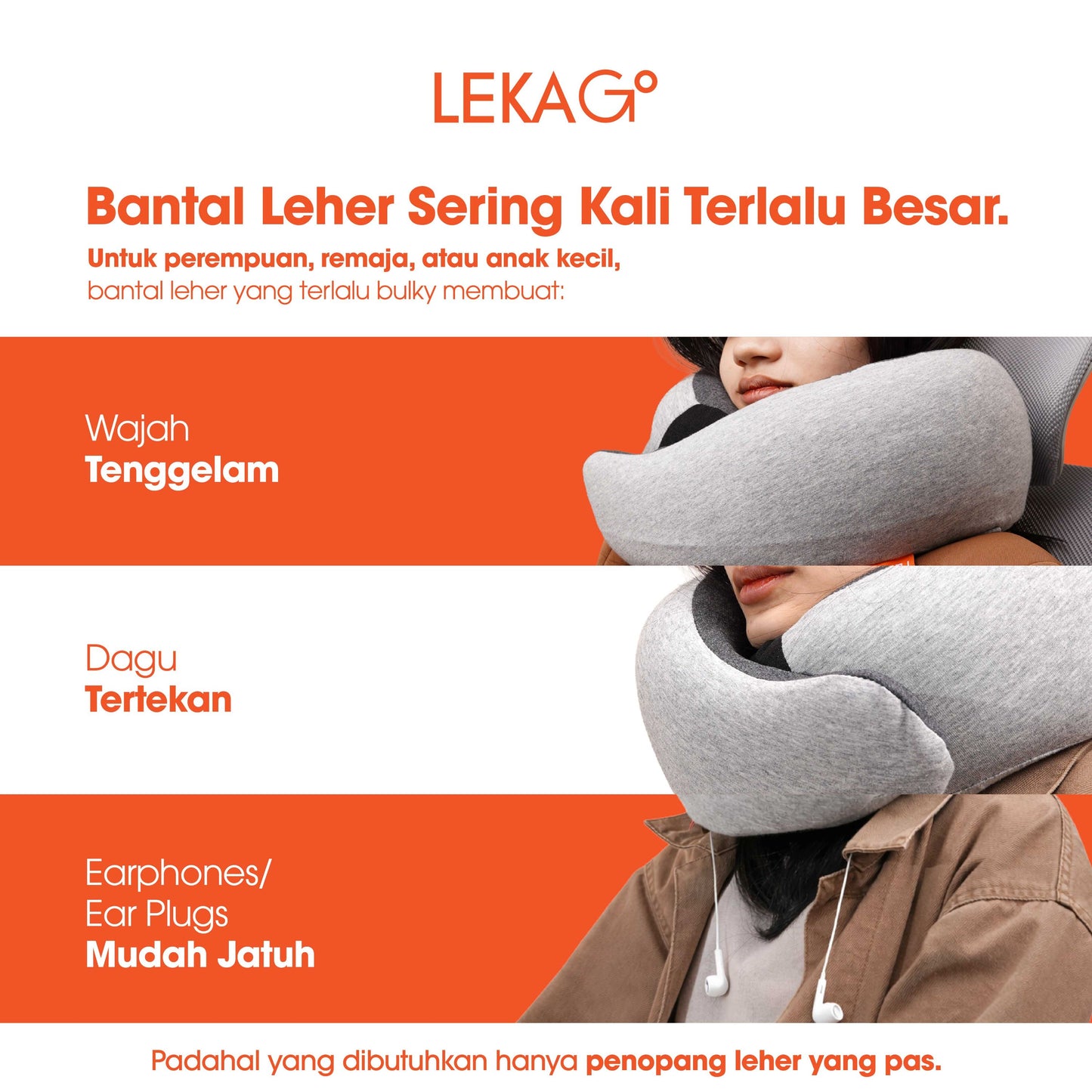 LEKA Go! Space Pillow Lite