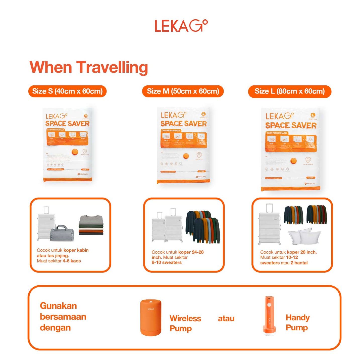 LEKA Go! Space Saver Home Organizer