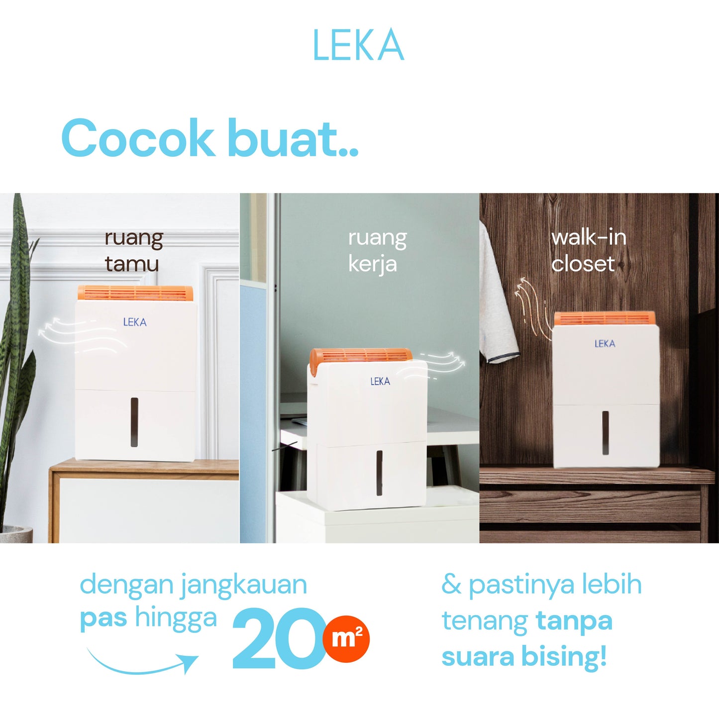 LEKA DH6224 Mars Dehumidifier