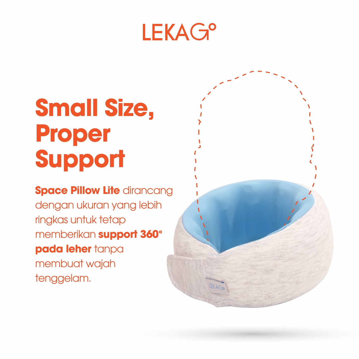 LEKA Go! Space Pillow Lite