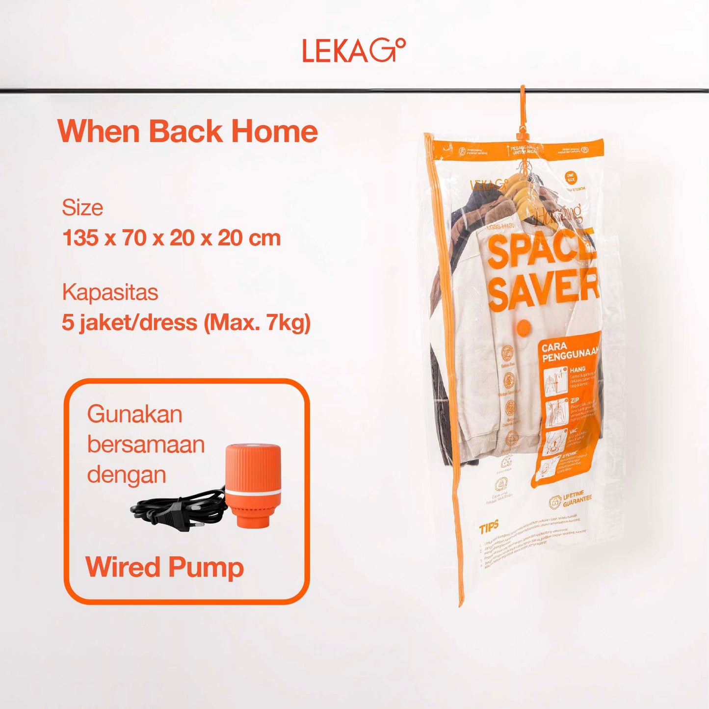 LEKA Go! Space Saver Home Organizer