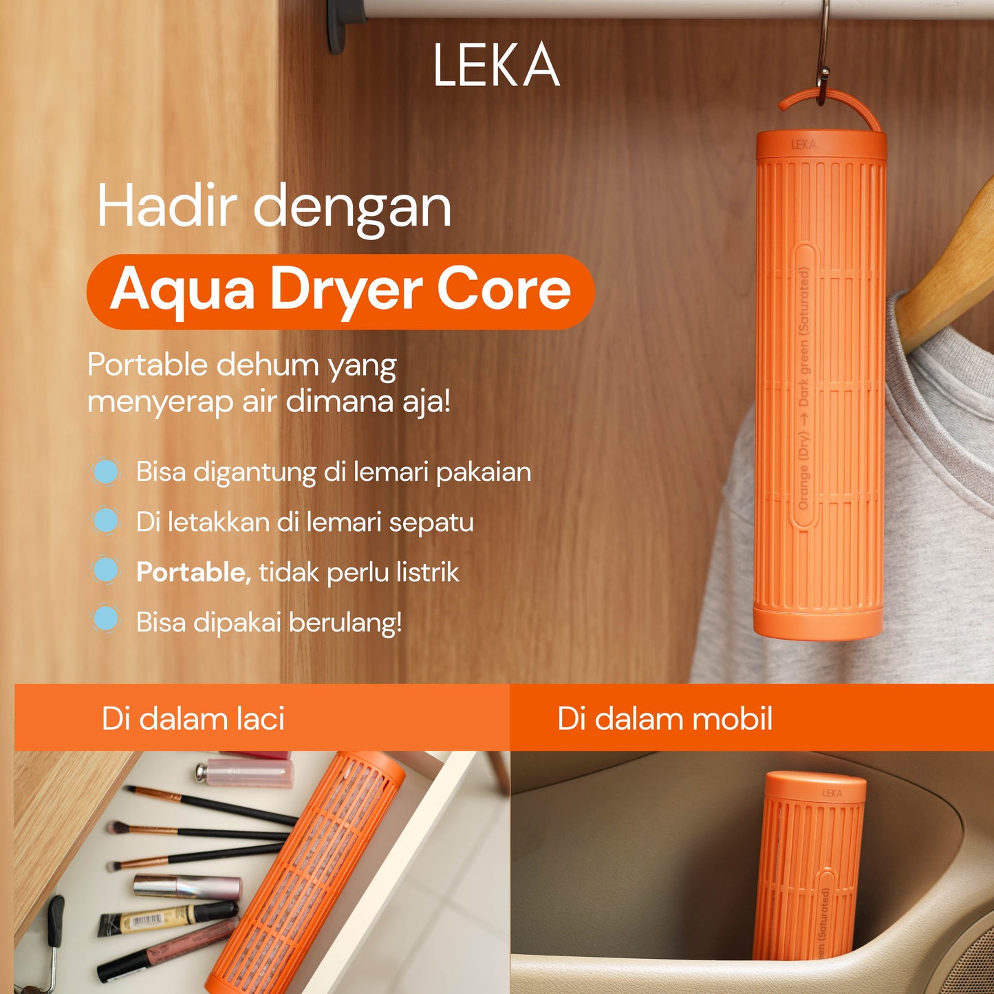 LEKA DH6224 Mars Dehumidifier