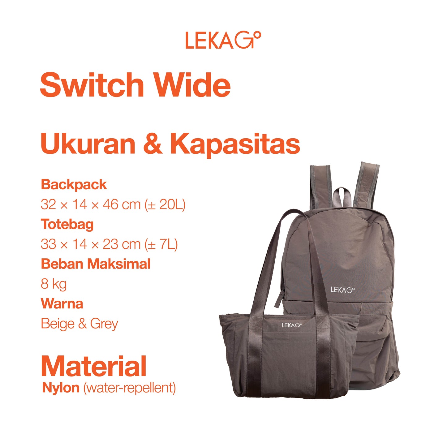 LEKA Go! Switch Wide