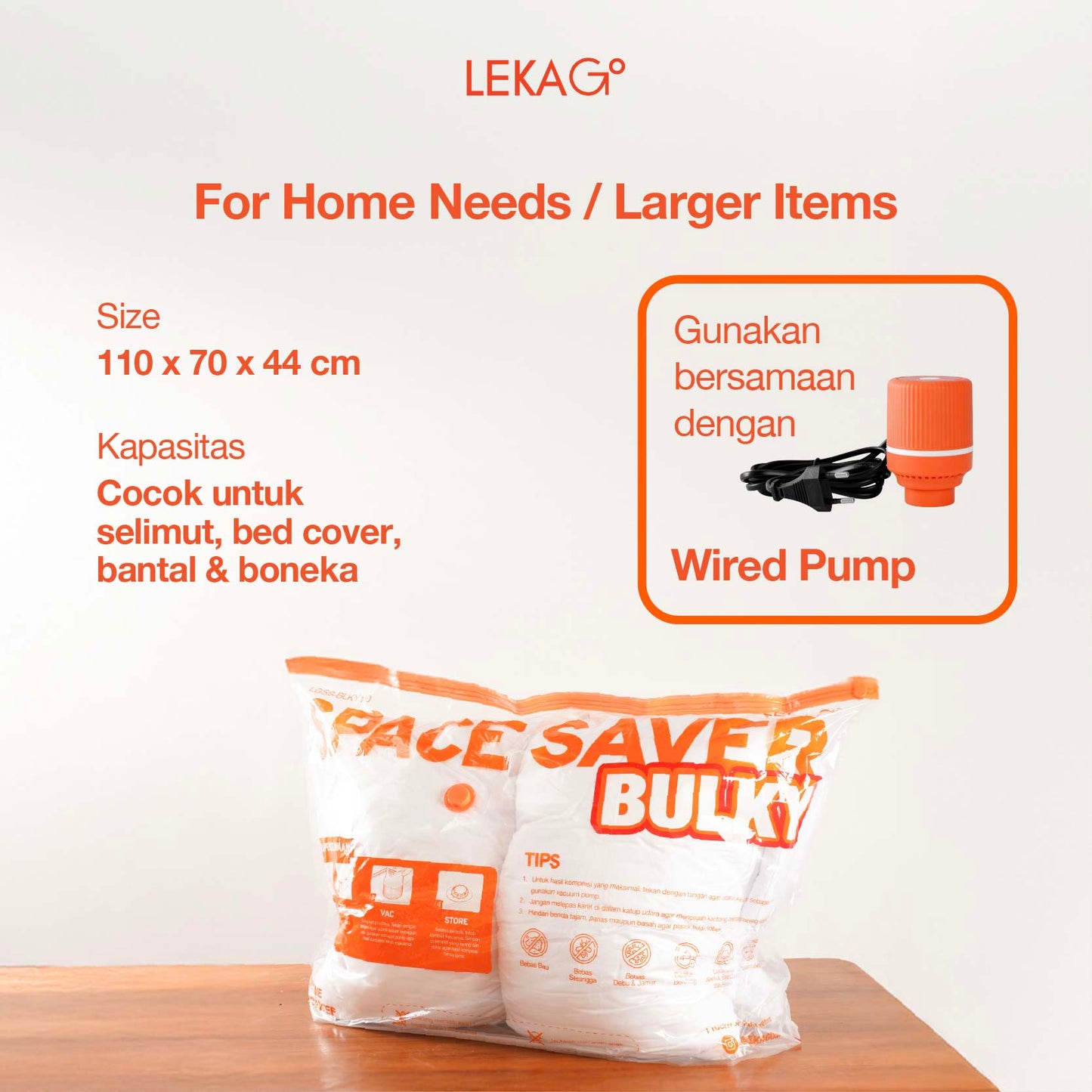 LEKA Go! Space Saver Home Organizer