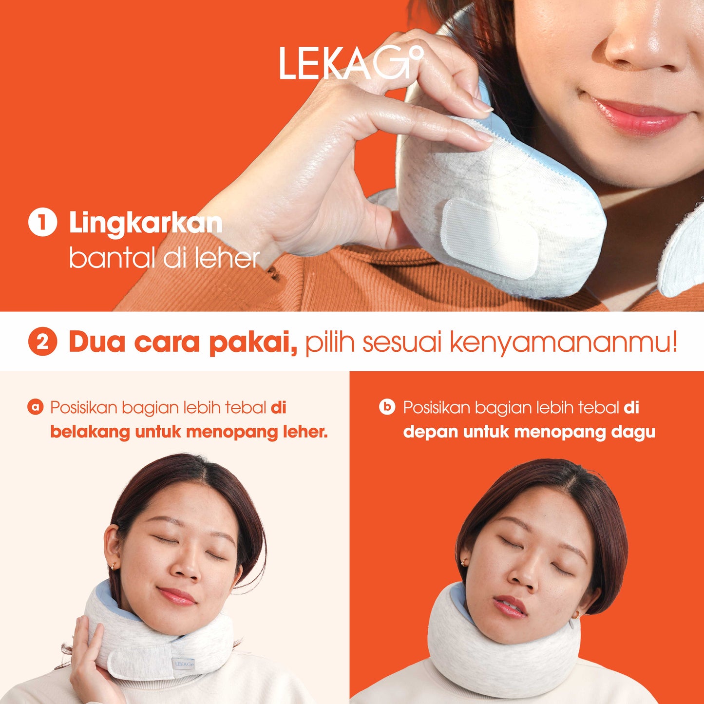 LEKA Go! Space Pillow Lite