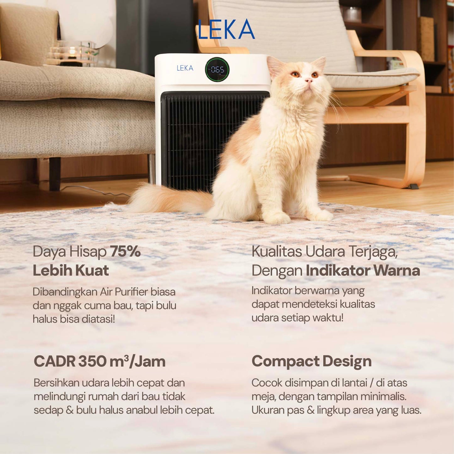 LEKA AP9005 Pet Air Purifier