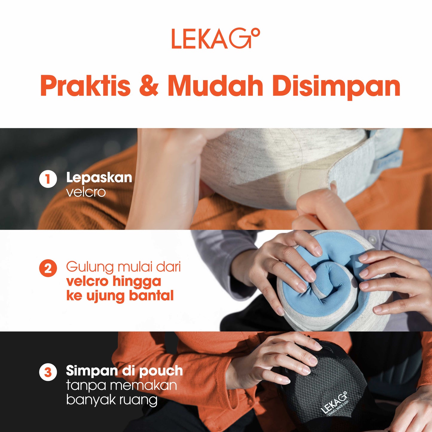 LEKA Go! Space Pillow Lite