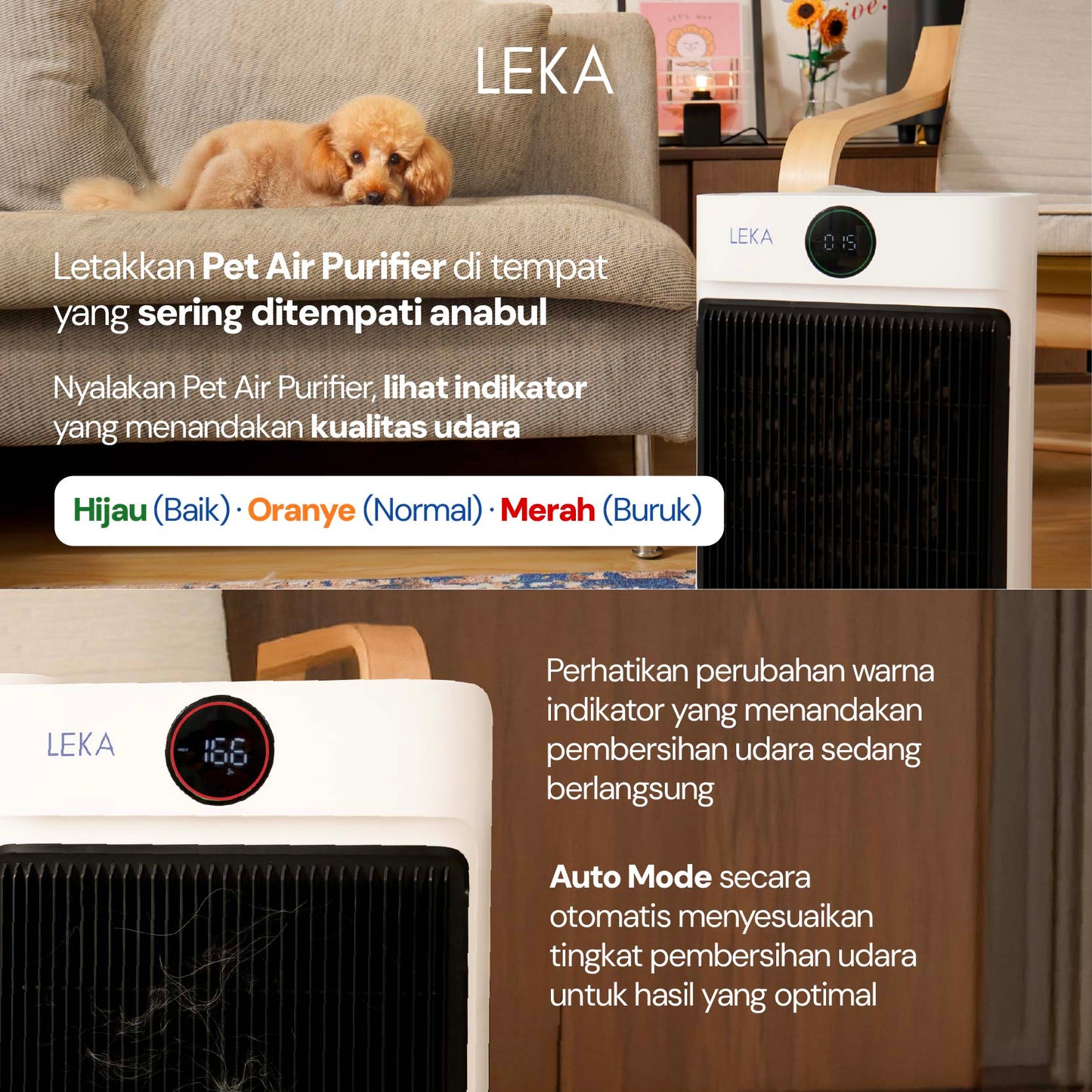 LEKA AP9005 Pet Air Purifier