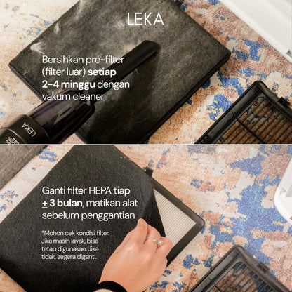 LEKA Filter Set & Pet Hair Filter AP9005