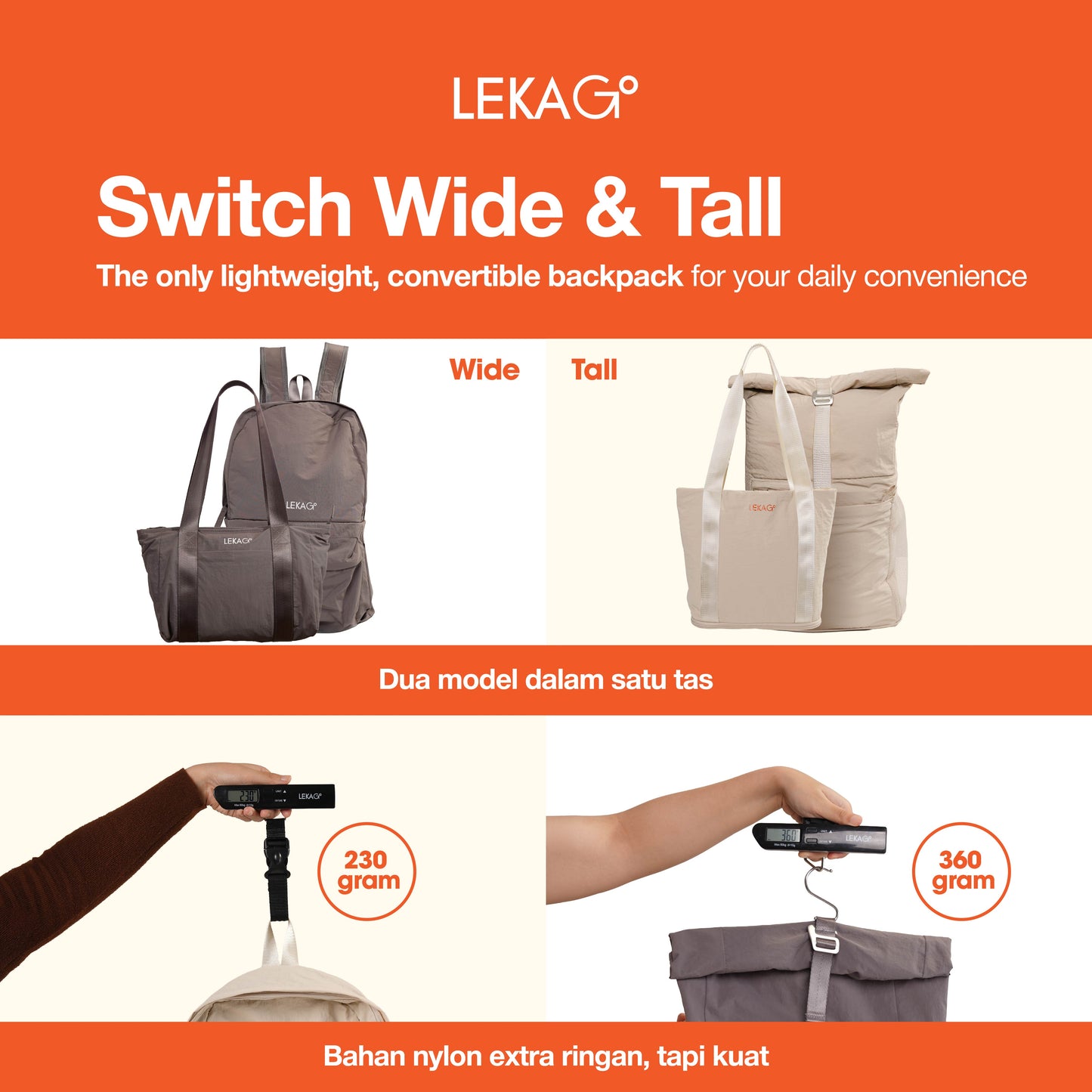 LEKA Go! Switch Wide