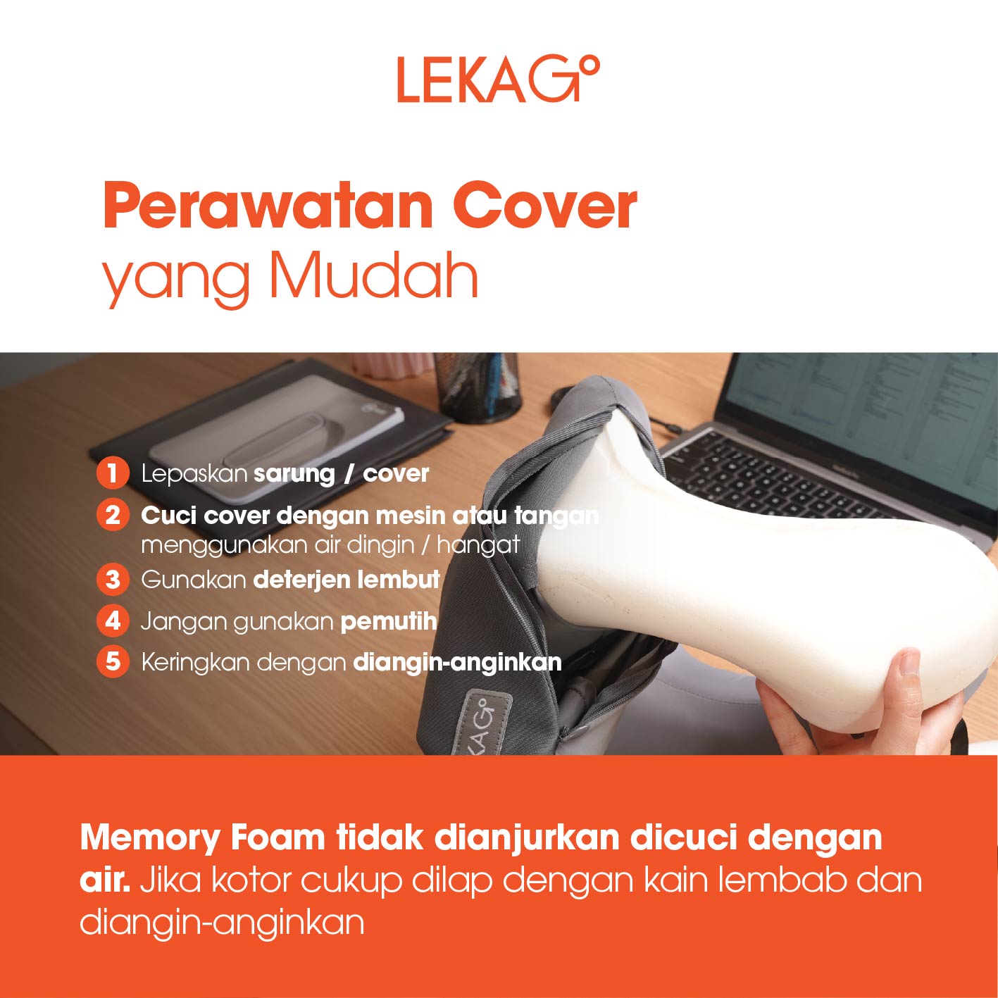 LEKA Go! Nap Pillow