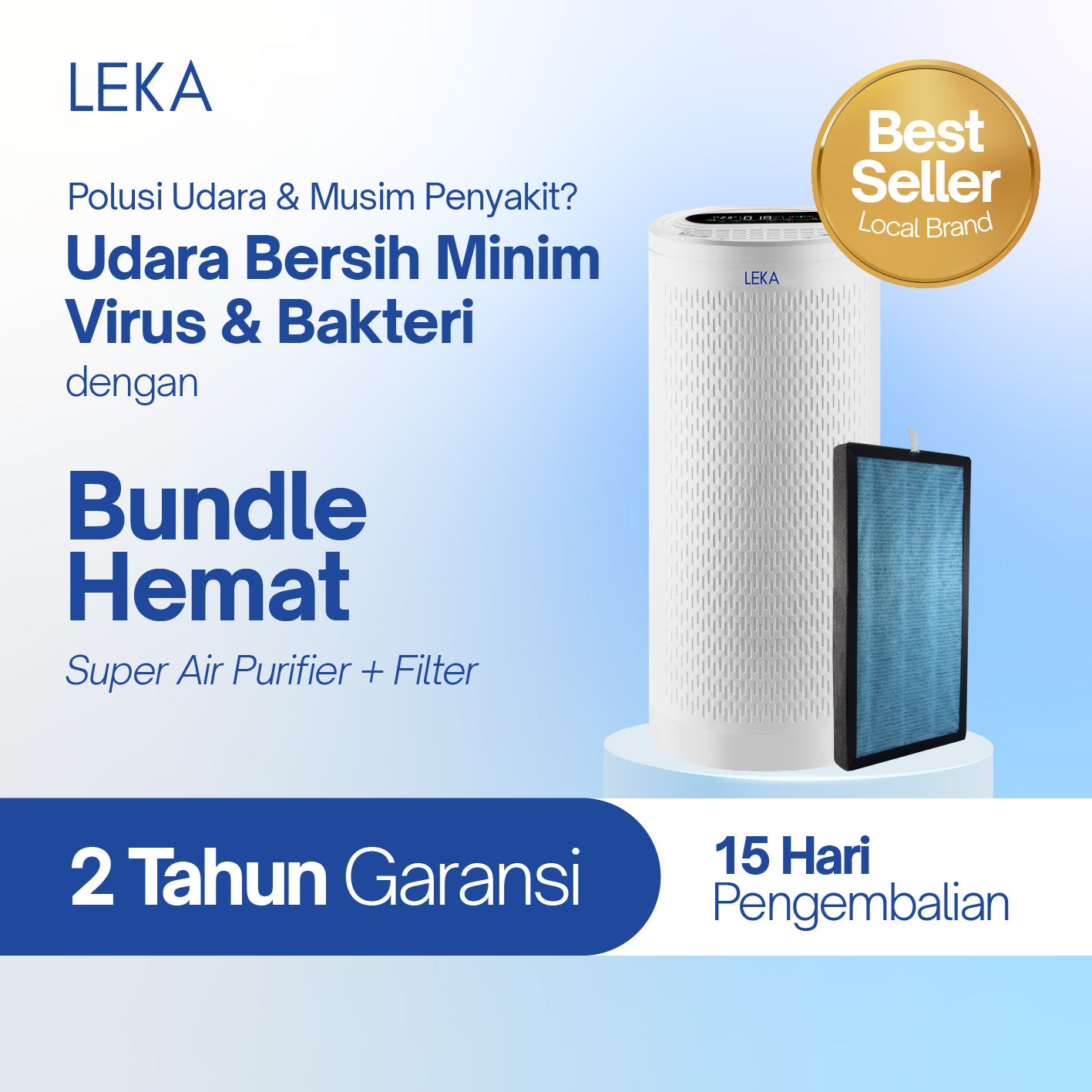 LEKA AP8000 Super Air Purifier