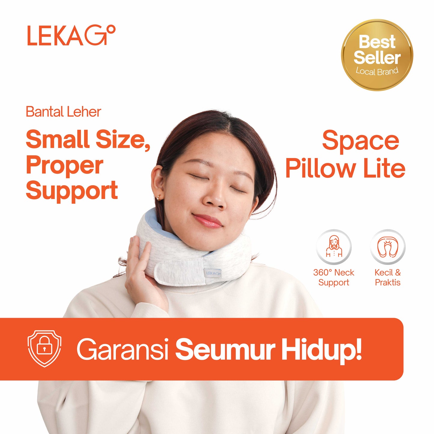 LEKA Go! Space Pillow Lite