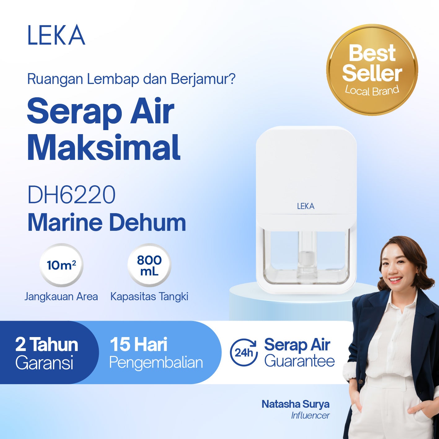 LEKA AP7220 Desk Air Purifier
