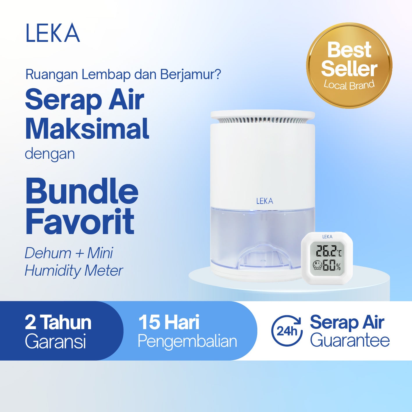 LEKA DH6221 Dehumidifier