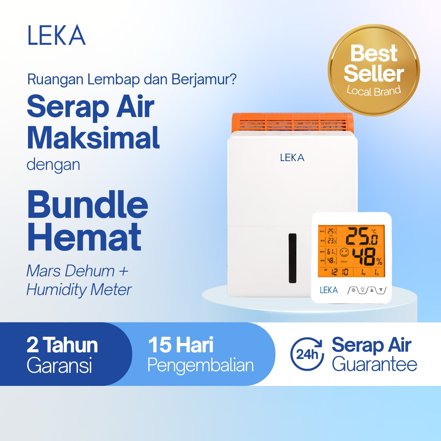 LEKA DH6224 Mars Dehumidifier