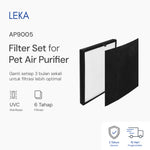 LEKA Filter Set & Pet Hair Filter AP9005