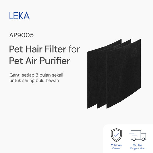 LEKA Filter Set & Pet Hair Filter AP9005