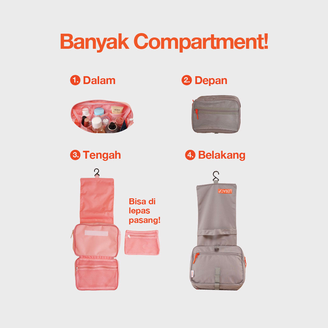 LEKA Go! Hanging Vanity