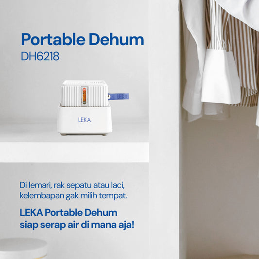 LEKA DH6218 Portable Dehumidifier