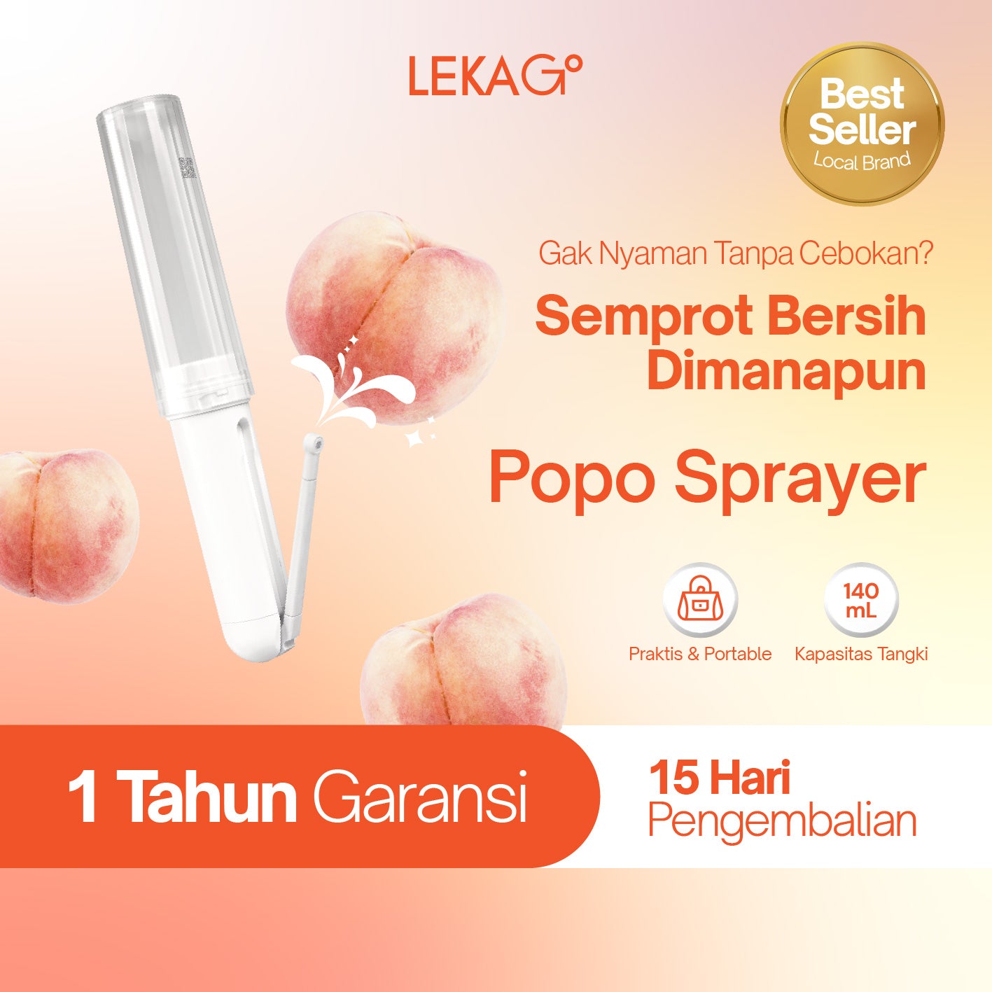 LEKA Go! Popo Sprayer