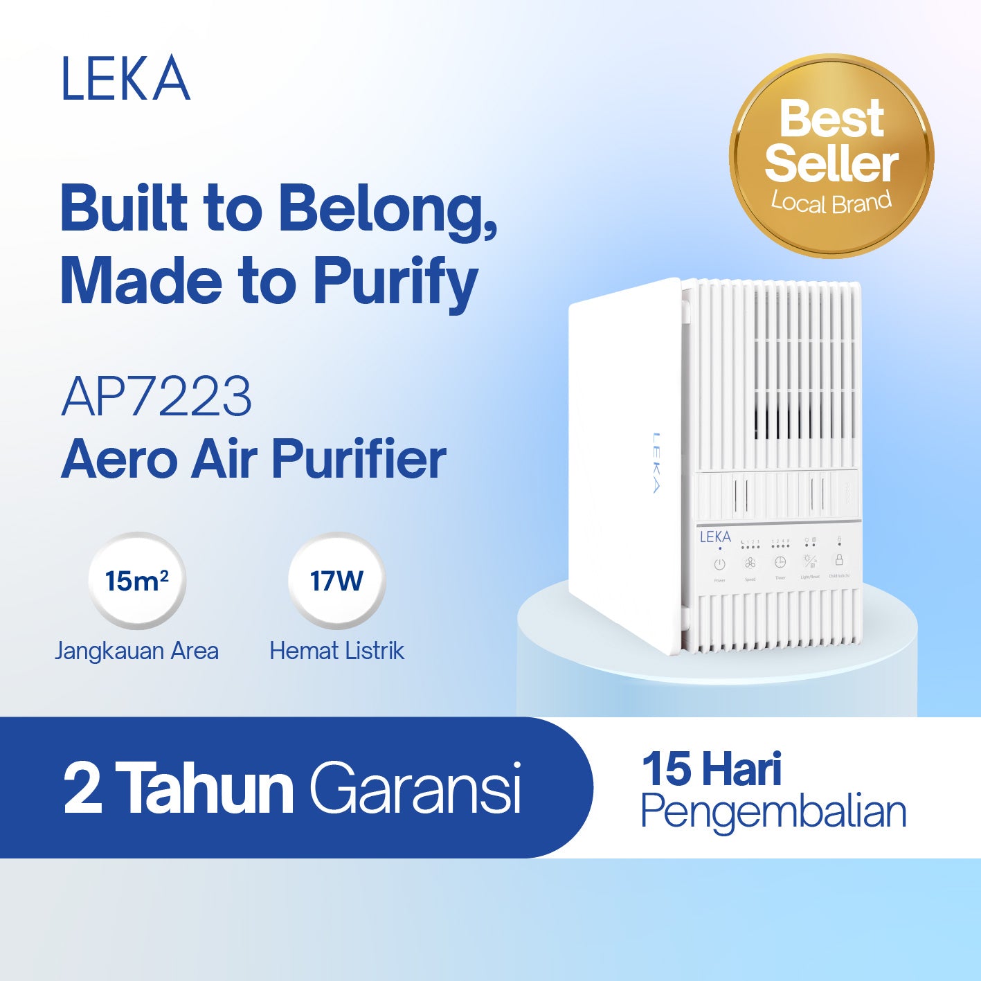LEKA AP7223 Aero Air Purifier