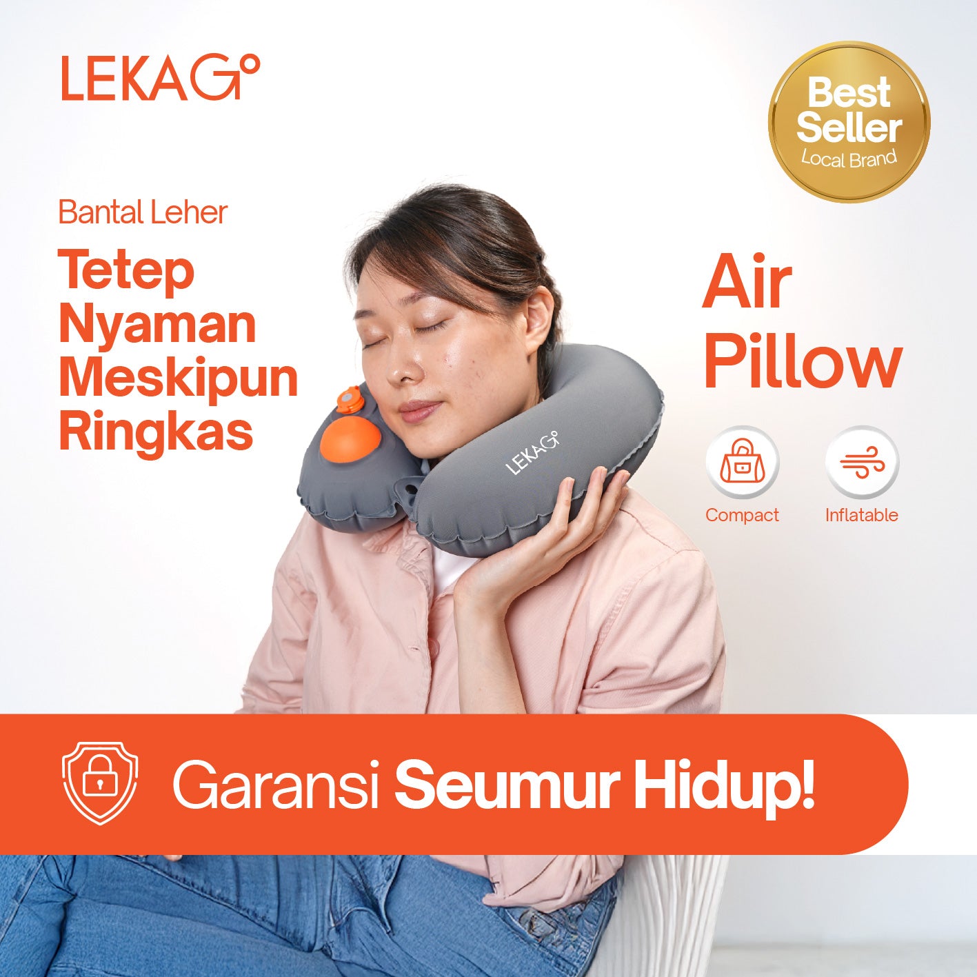 LEKA Go! Air Pillow