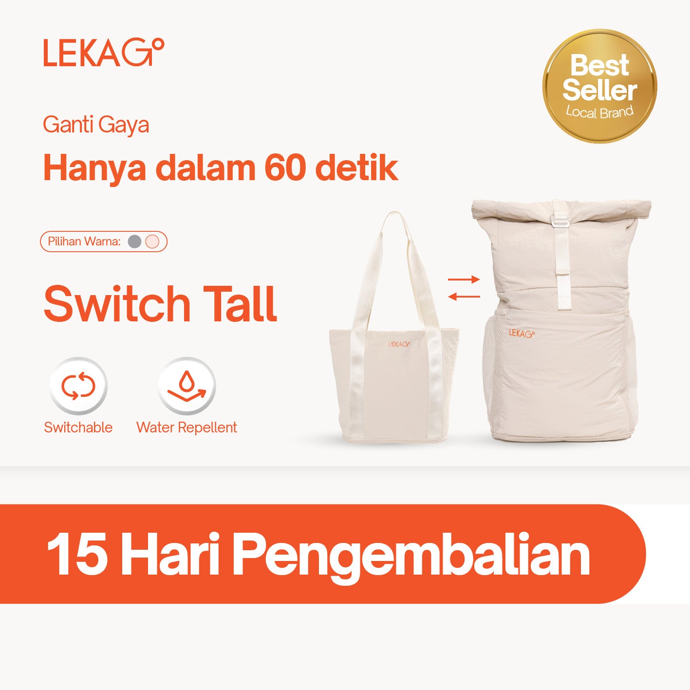 LEKA Go! Switch Tall
