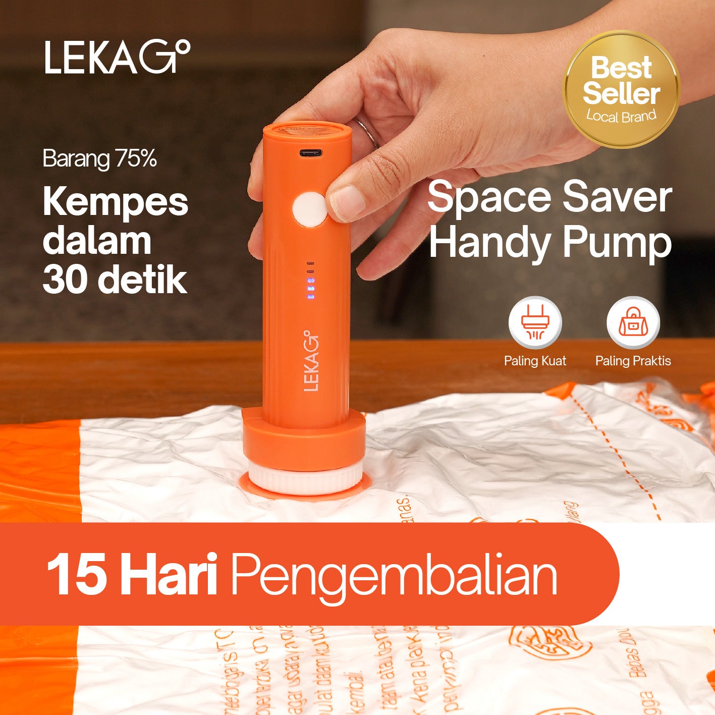 LEKA Go! Space Saver Travel Series