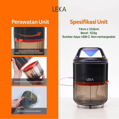 LEKA MT135 Eazy Mozzie Mosquito Trap