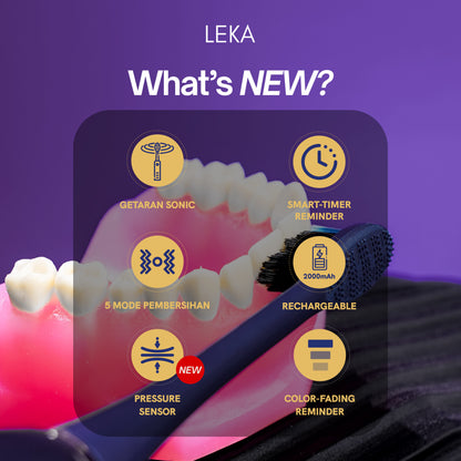 LEKA OC576 Midnight Bbrush