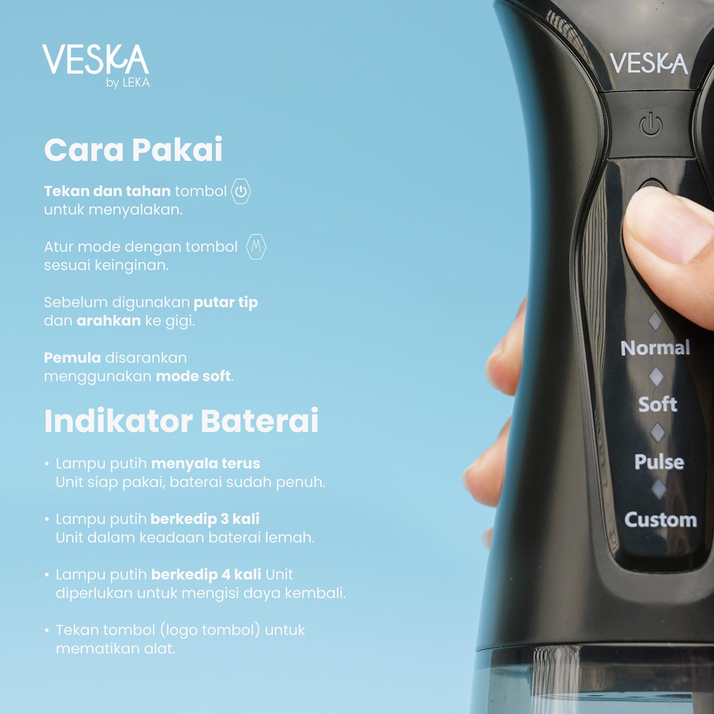Veska by LEKA OC557 Ultra Flosser