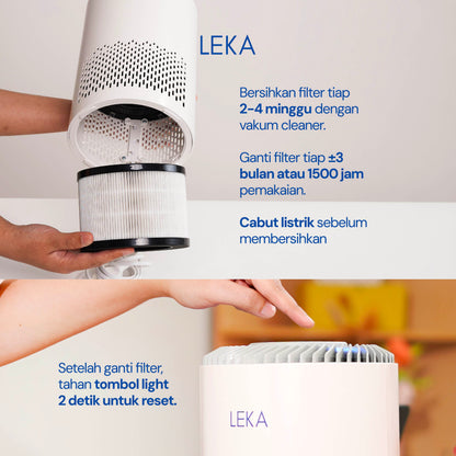 LEKA Filter AP7220 Desk Air Purifier
