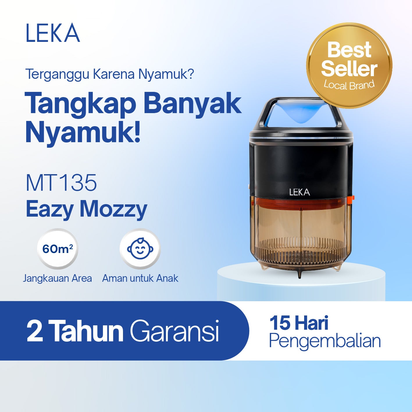 LEKA MT135 Eazy Mozzie Mosquito Trap
