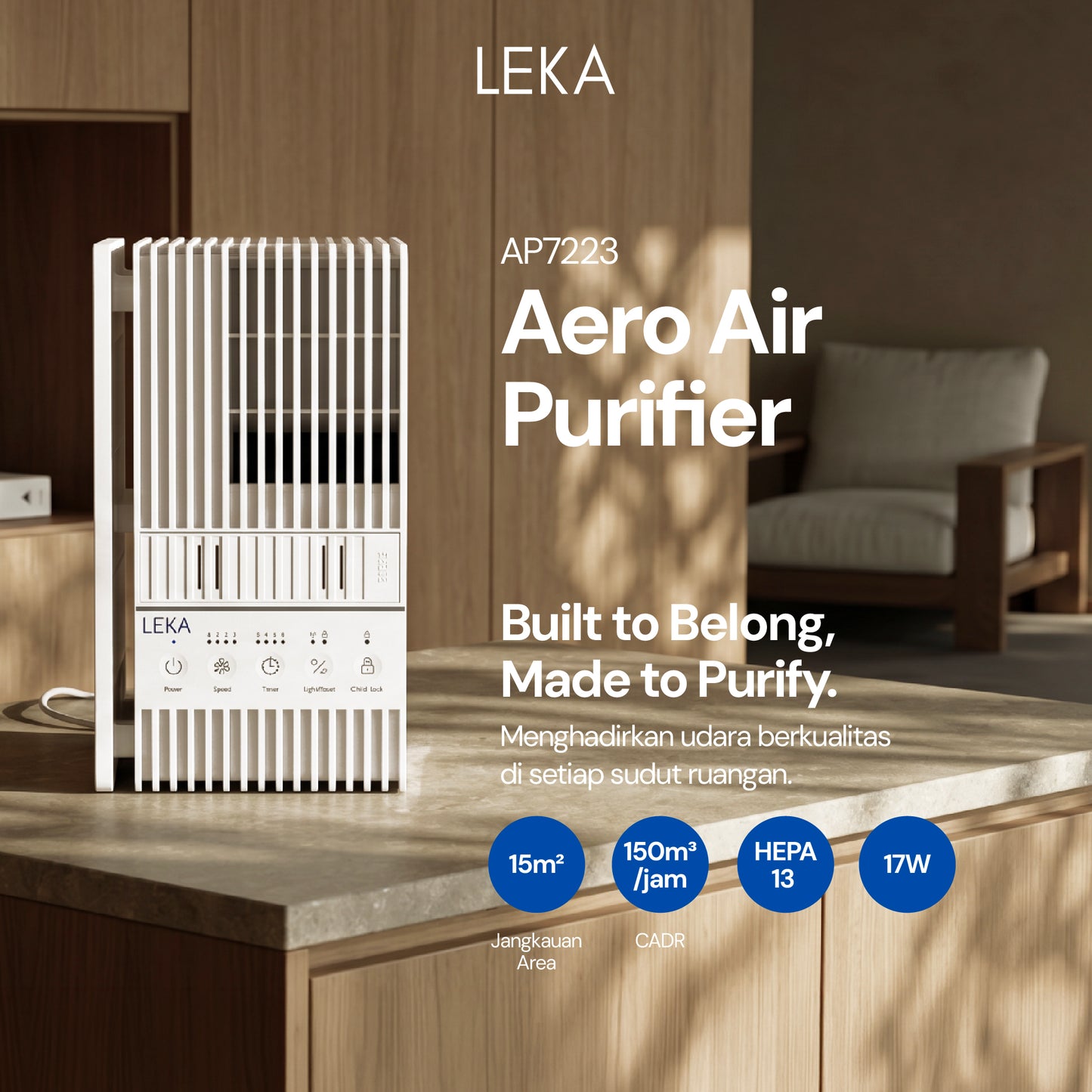 LEKA AP7223 Aero Air Purifier