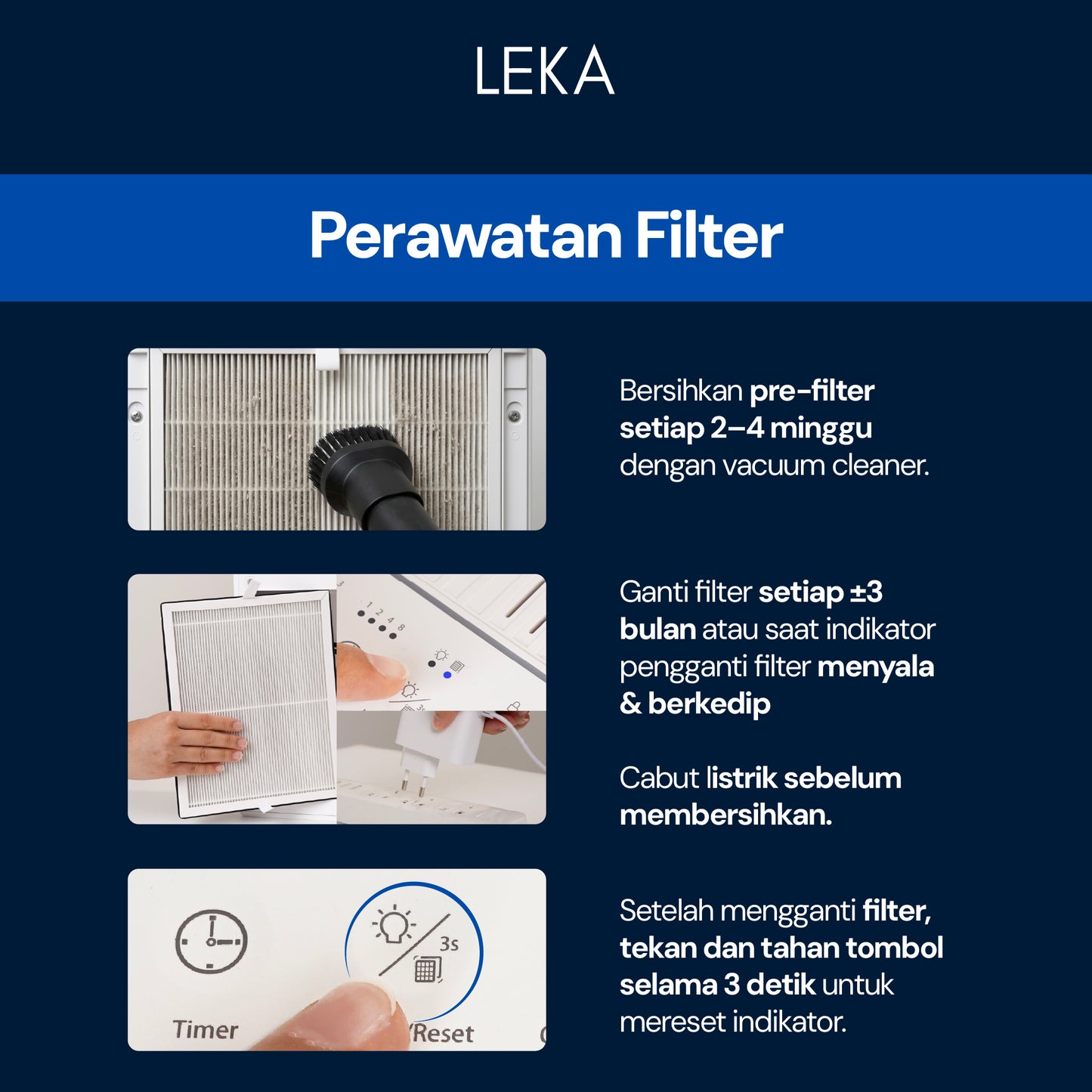 LEKA AP7223 Aero Air Purifier