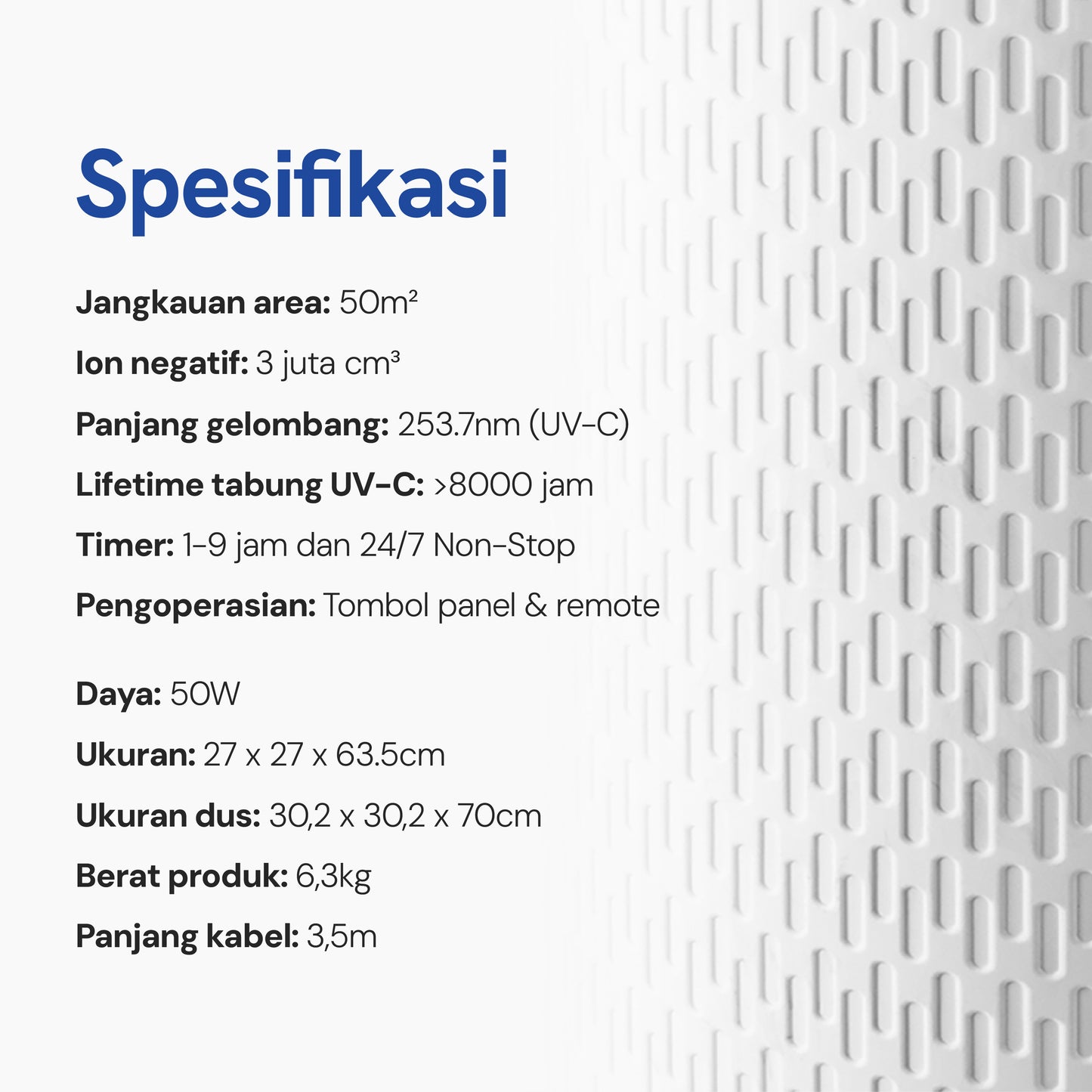 LEKA AP8000 Super Air Purifier