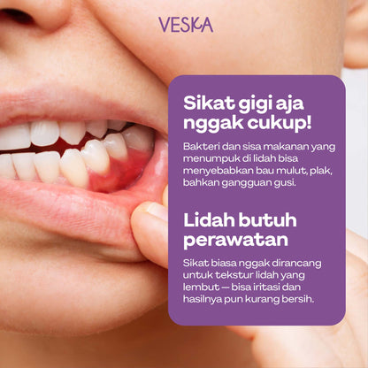 Veska by LEKA Tongue Cleaner