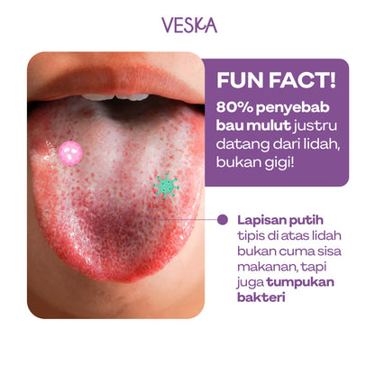 Veska by LEKA Tongue Cleaner