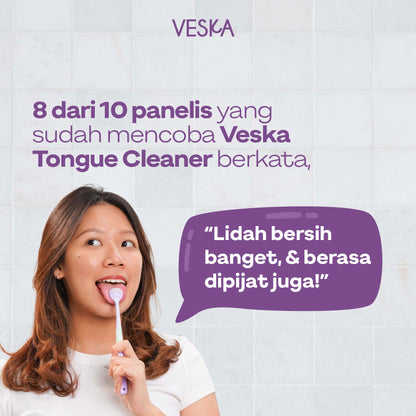 Veska by LEKA Tongue Cleaner