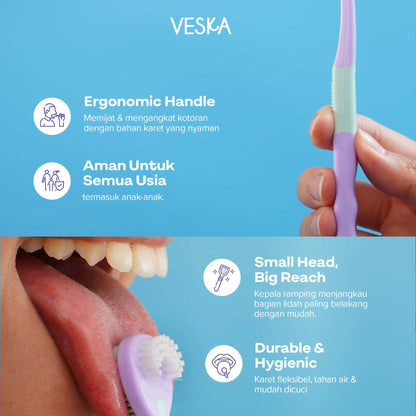 Veska by LEKA Tongue Cleaner