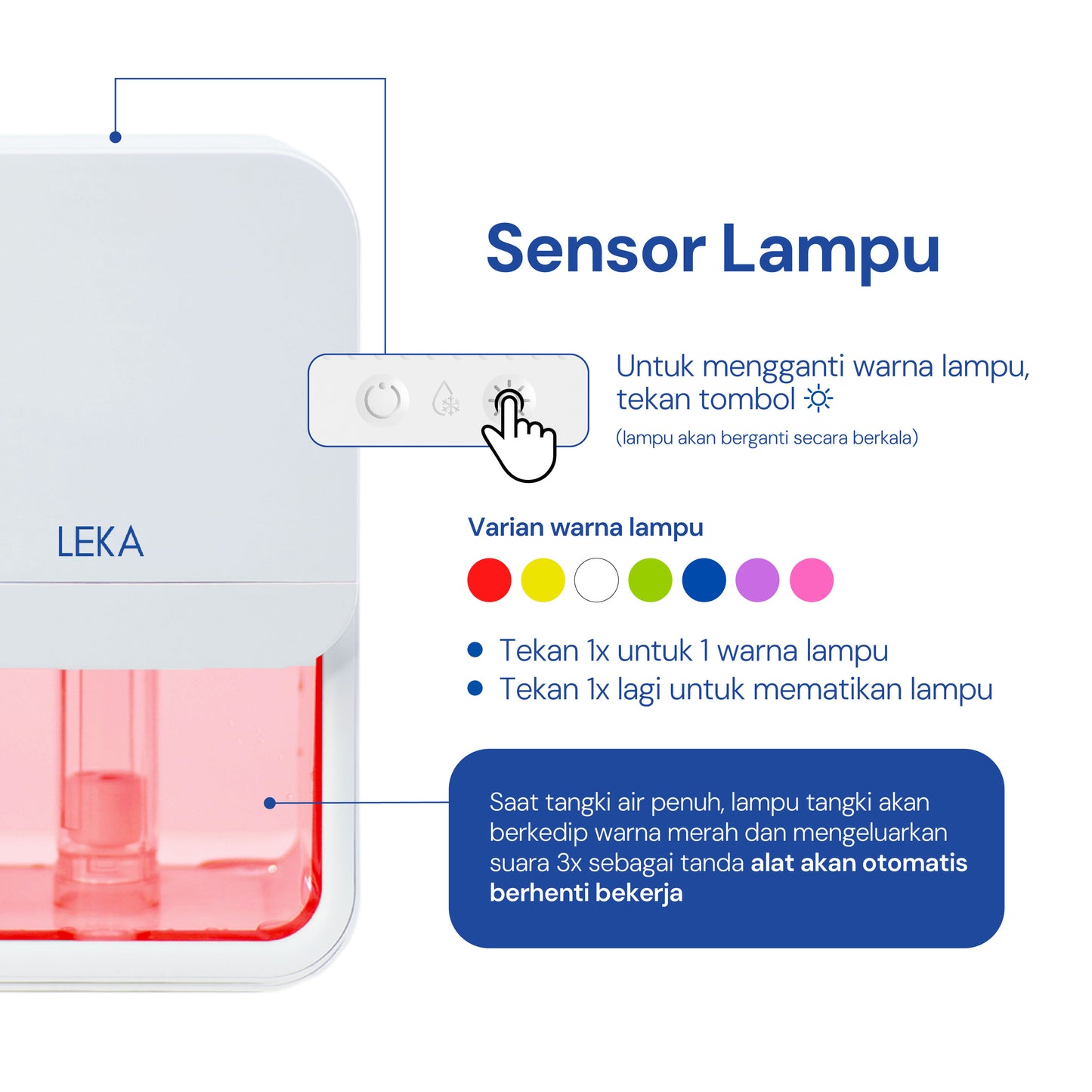 LEKA AP7220 Desk Air Purifier